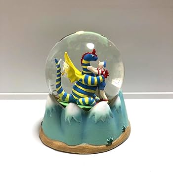 ★値下げ★ エルマーのぼうけん展　ウォータードーム　スノードーム　オブジェ Amazon.co.jp: エルマーのぼうけん展 ウォータードーム スノー